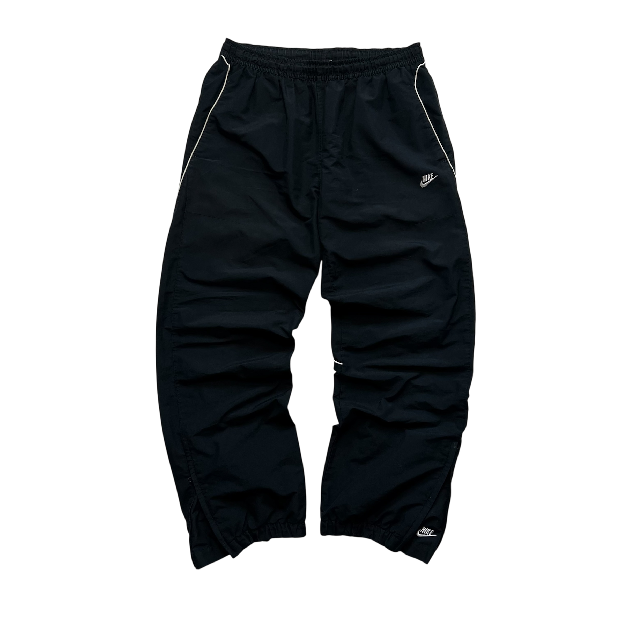 Nike vintage double swoosh trackpants (L)