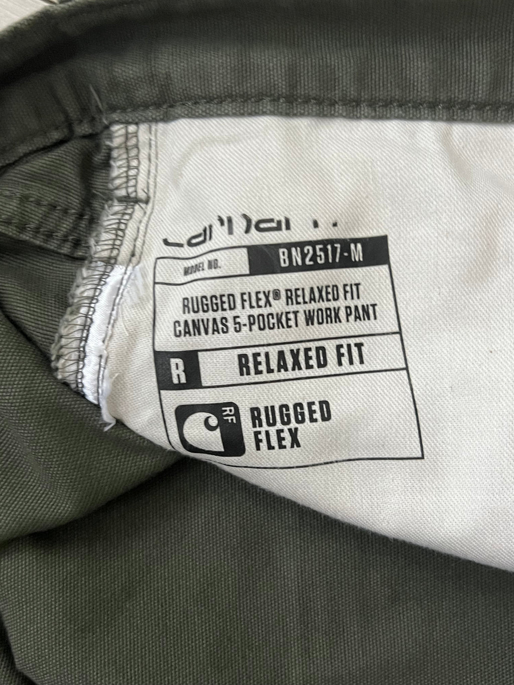 Carhartt canvas 5 pockets (S)