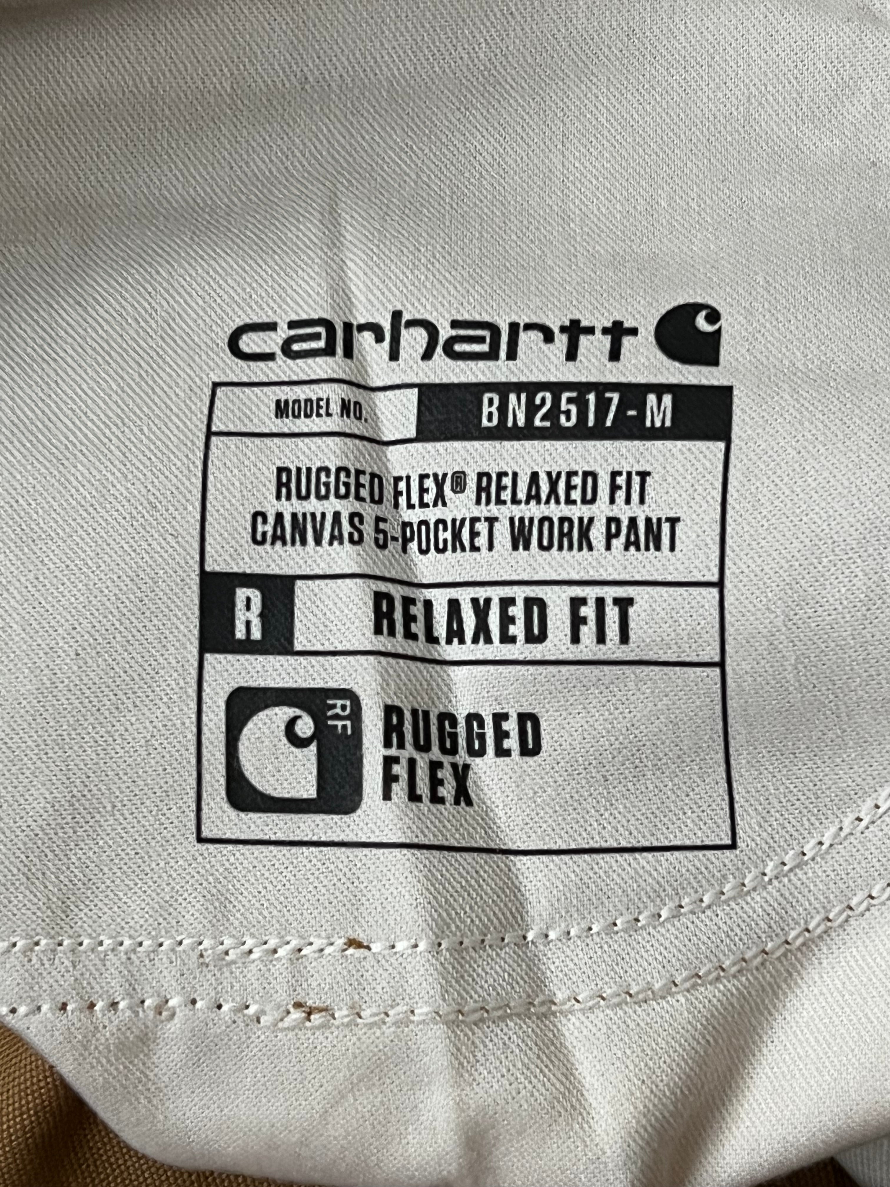 Carhartt canvas 5 pocket - 32x34