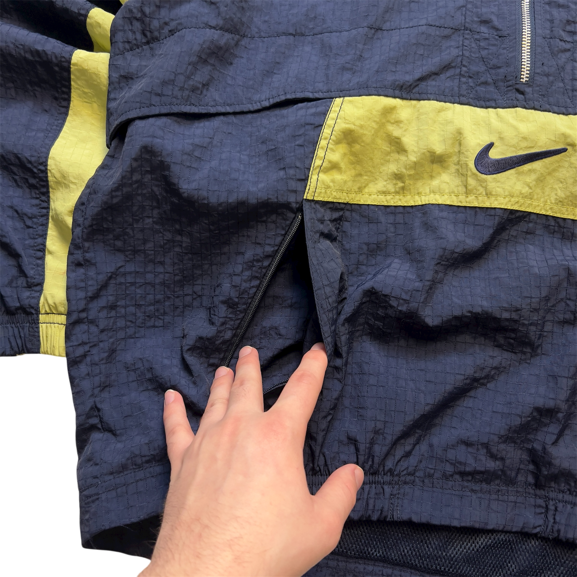 Nike vintage half zip trackjacket (M)