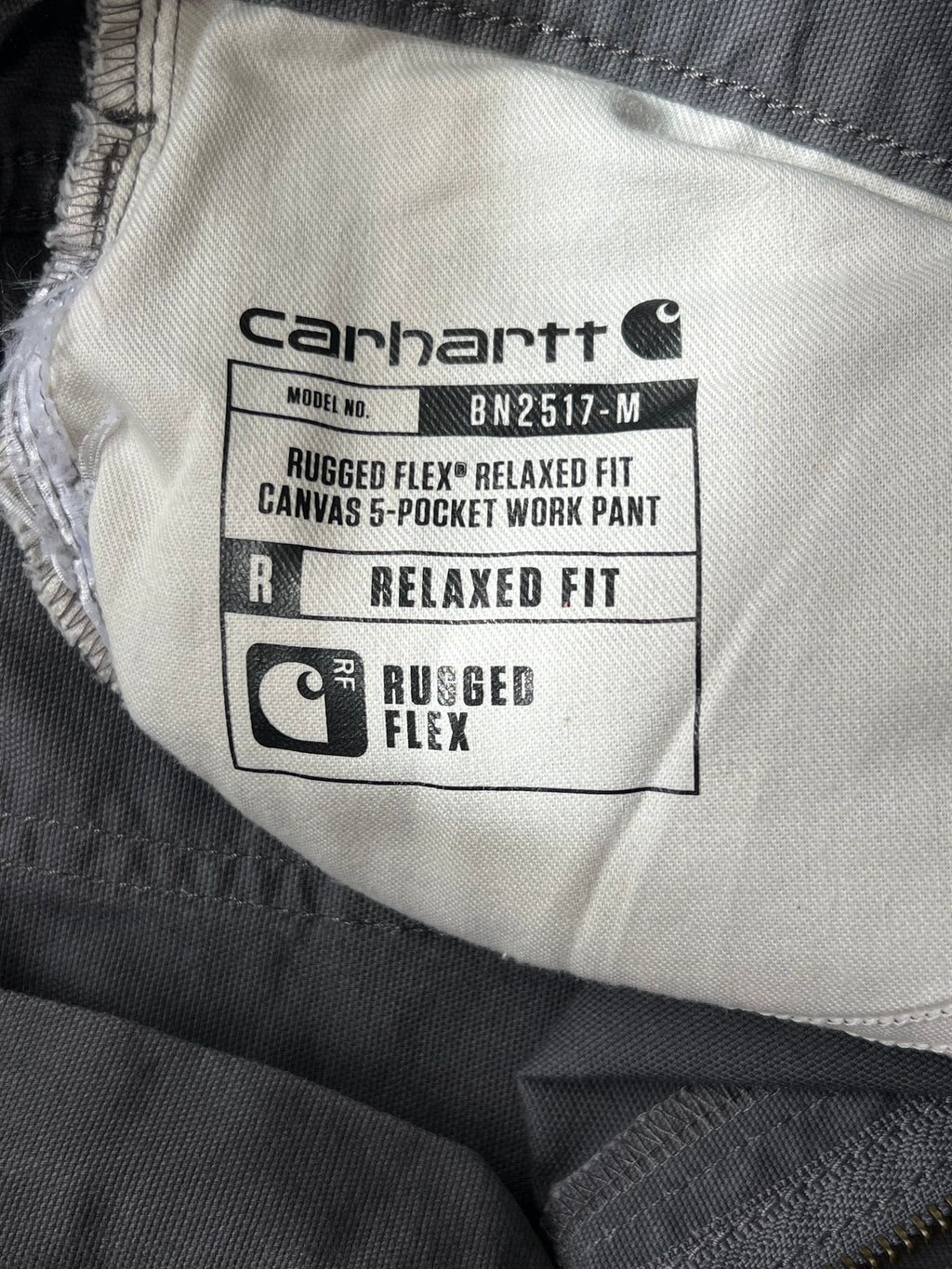 Carhartt 5 pocket canvas - 38x34