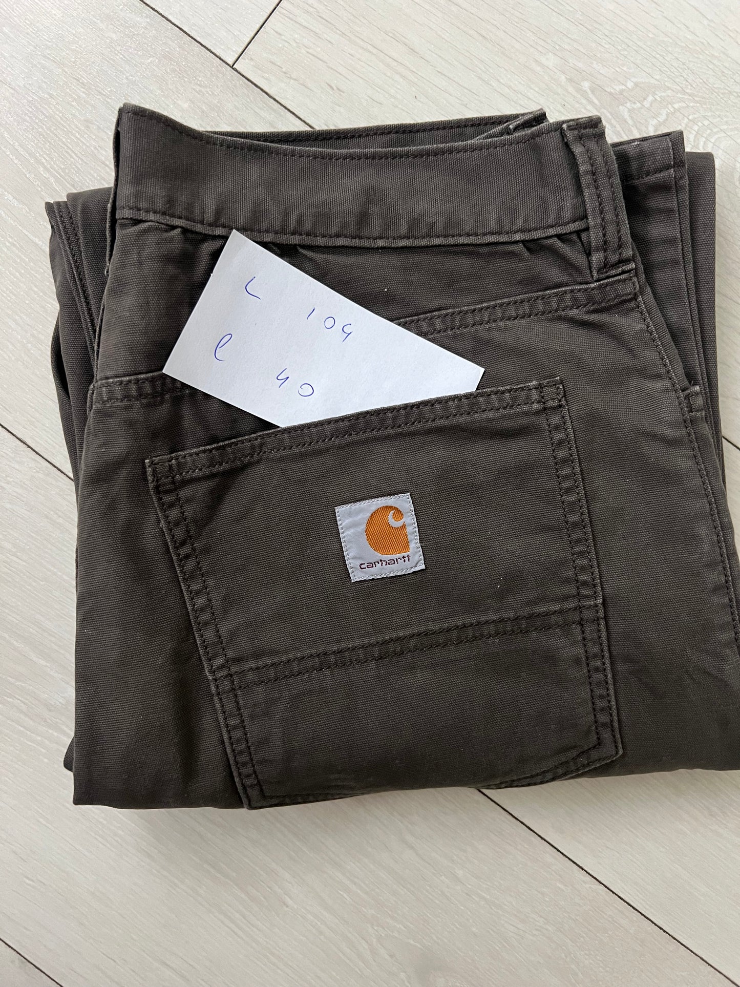 Blugi Carhartt Canva 5 pockets